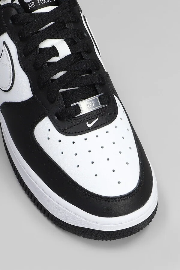Air Force 1 07 Sneakers In Black Leather - Image 5