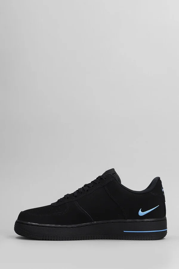 Air Force 1 07 Sneakers In Black Nubuck - Image 3