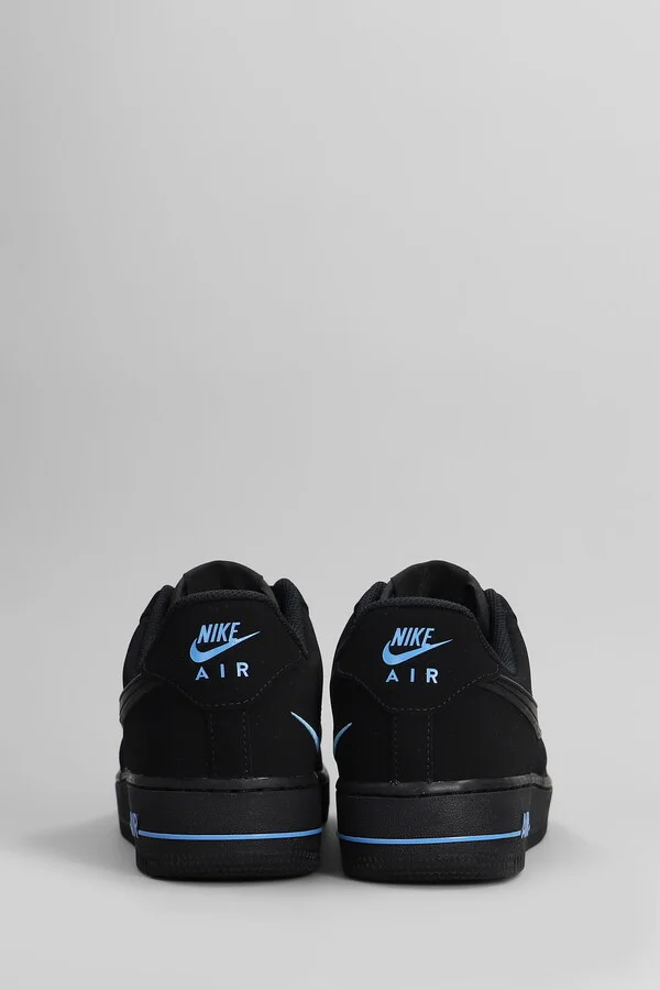 Air Force 1 07 Sneakers In Black Nubuck - Image 4