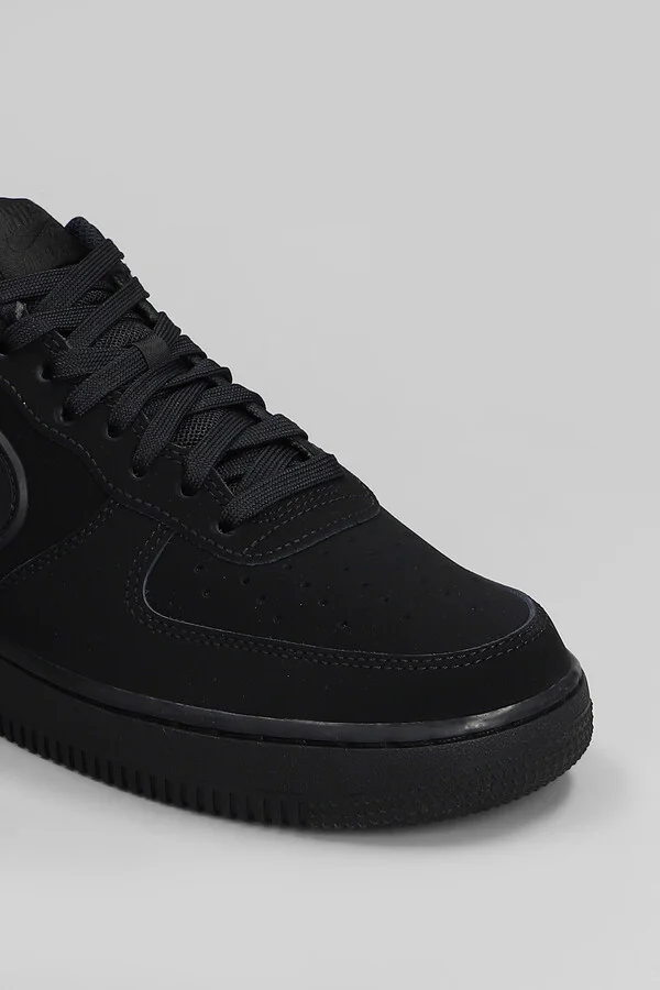 Air Force 1 07 Sneakers In Black Nubuck - Image 5