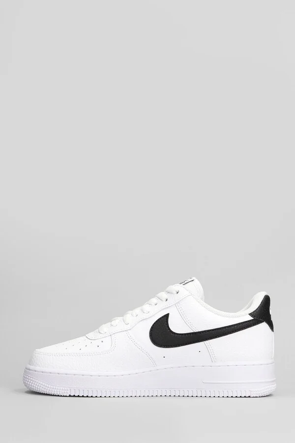 Air Force 1 07 Sneakers In White Leather - Image 3