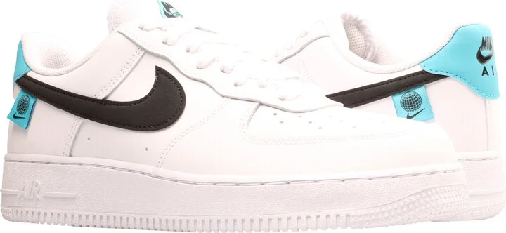 Air Force 1 '07 WW White/Black-Blue Fury Men's Basketball Shoes CK7648-100