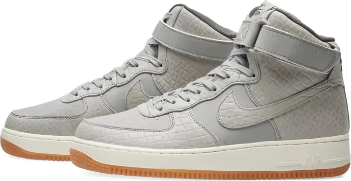 Air Force 1 Hi "Croc Wolf Grey Gum" sneakers