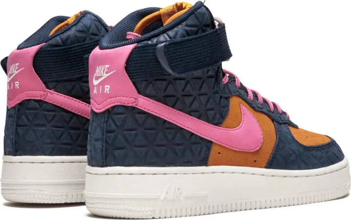Air Force 1 HI PRM Suede "Dynamic Pink" sneakers - Image 3