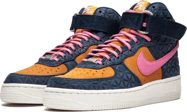 Air Force 1 HI PRM Suede "Dynamic Pink" sneakers - Image 5