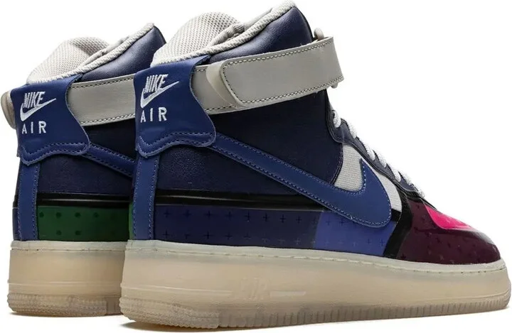 Air Force 1 High '07 Premium "Thunder Blue Pink Prime" sneakers - Image 3