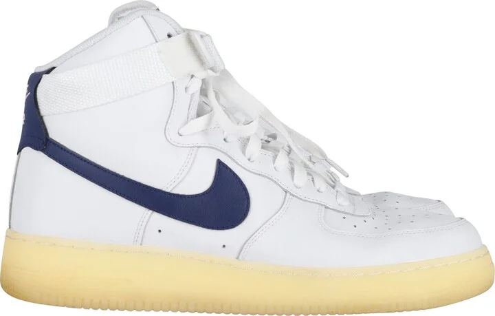 Air Force 1 High By You in White Leather - 44