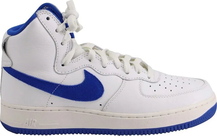 Air Force 1 High Retro QS in Summit White/Game Royal Leather