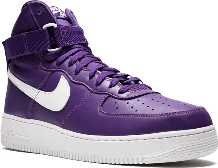 Air Force 1 High Retro QS "Purple/White" sneakers - Image 2