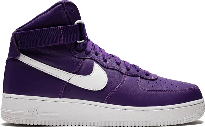 Air Force 1 High Retro QS "Purple/White" sneakers