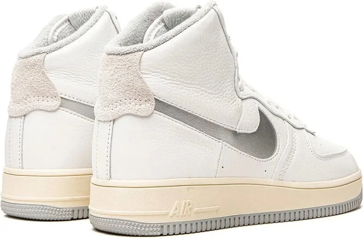 Air Force 1 High Sculpt "White/Silver" sneakers - Image 3