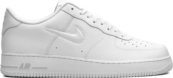 Air Force 1 Jewel "White/Dark Smoke Grey" sneakers