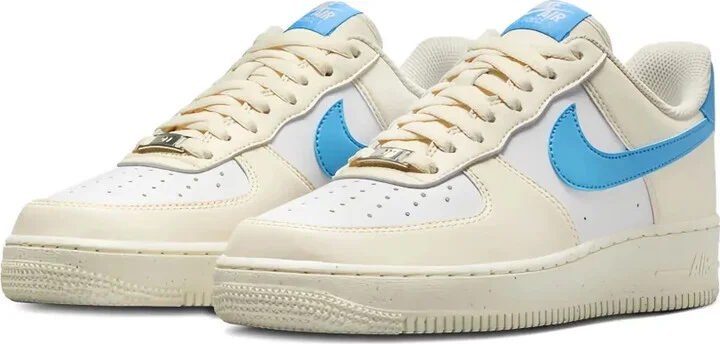 Air Force 1 Low '07 Next Nature "Pale Ivory/University Blue" sneakers - Image 2