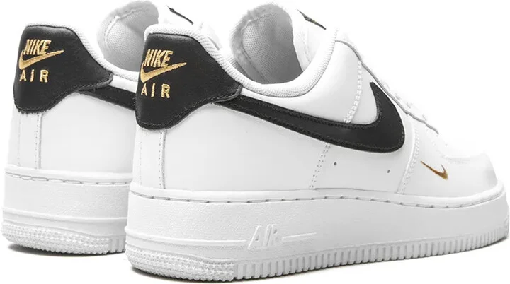 Air Force 1 Low Essential "White/Black/Gold" sneakers - Image 3