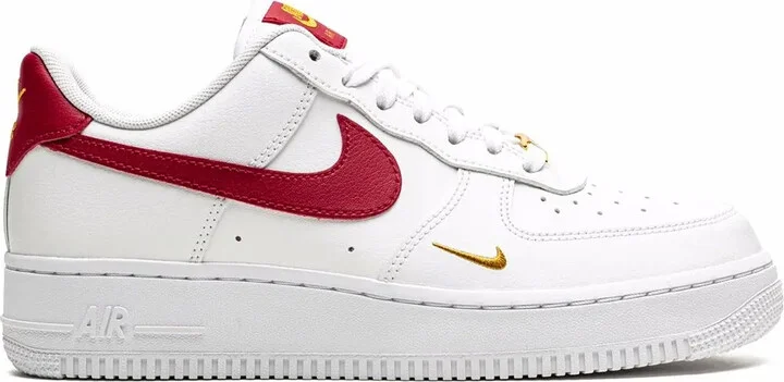 Air Force 1 Low Essential "White/Gym Red" sneakers