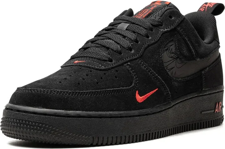 Air Force 1 Low "Multi Swoosh Black/Crimson" sneakers - Image 3