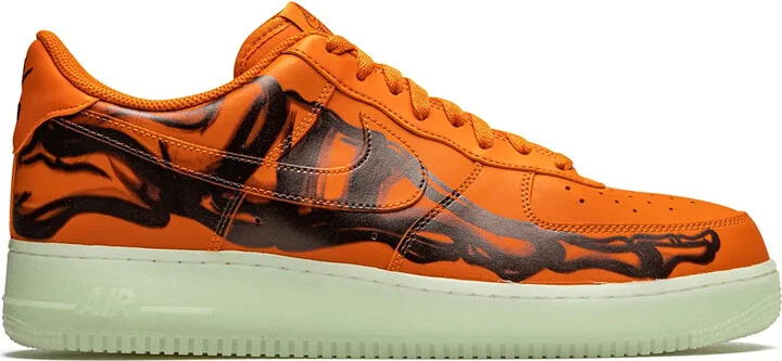 Air Force 1 Low "Orange Skeleton" sneakers