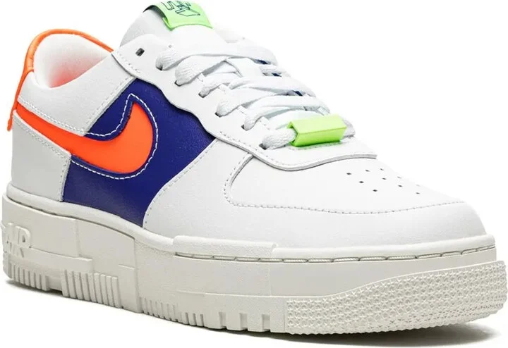 Air Force 1 Low Pixel "White Concord Crimson" sneakers - Image 2