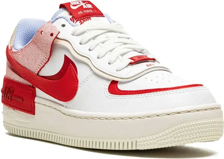 Air Force 1 Low Shadow "Red Cracked Leather" sneakers - Image 2
