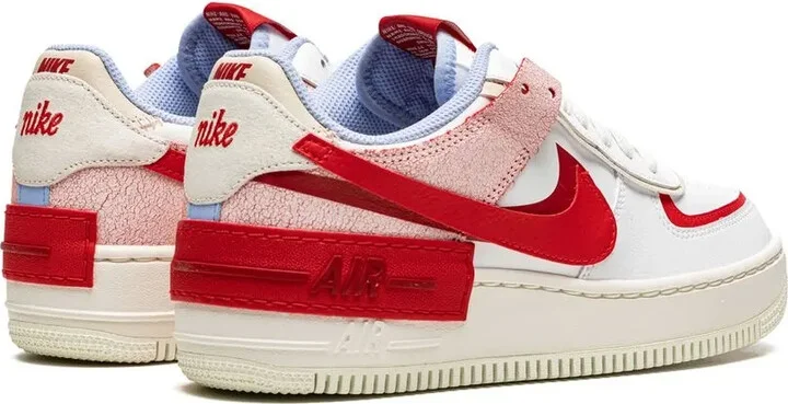Air Force 1 Low Shadow "Red Cracked Leather" sneakers - Image 3