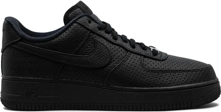 Air Force 1 Low SP "Triple Black Perforated" sneakers