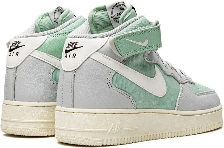 Air Force 1 Mid '07 LX "Grey Fog Enamel Green" sneakers - Image 3