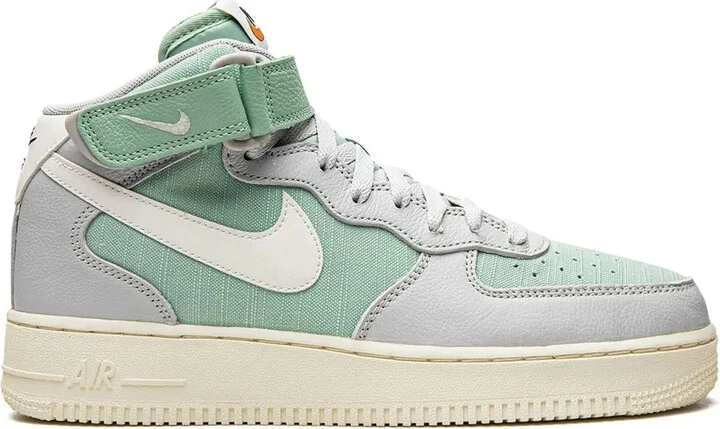 Air Force 1 Mid '07 LX "Grey Fog Enamel Green" sneakers