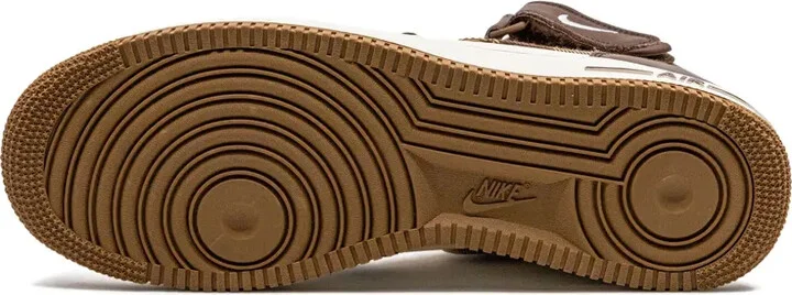 Air Force 1 Mid "Brown Plaid" sneakers - Image 4