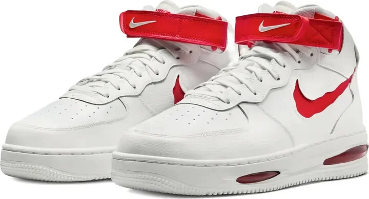 Air Force 1 Mid Evo "Summit White University Red" sneakers - Image 2