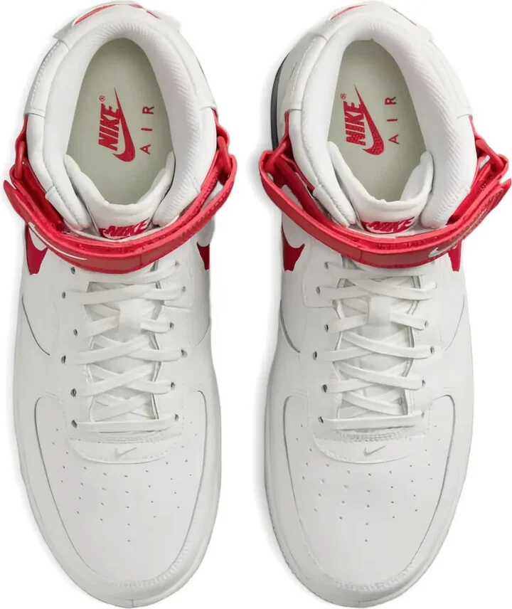 Air Force 1 Mid Evo "Summit White University Red" sneakers - Image 4
