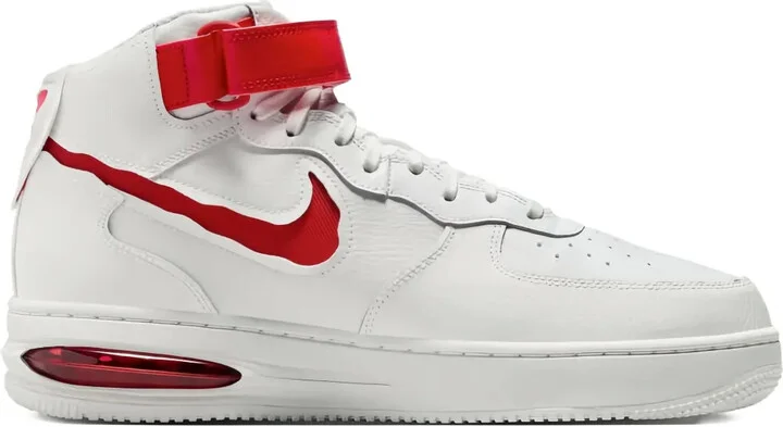 Air Force 1 Mid Evo "Summit White University Red" sneakers