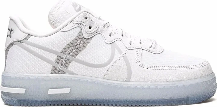 Air Force 1 React "White Ice" sneakers