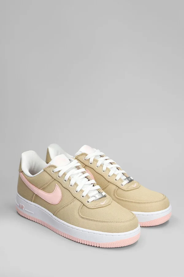 Air Force 1 Retro Ll Sneakers In Beige Canvas - Image 2