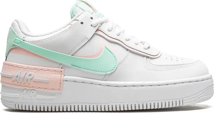 Air Force 1 Shadow "White/Atmosphere/Mint Foam" sneakers