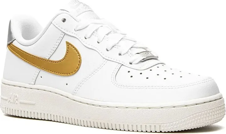 Air Force 1 "White/Gold/Silver" sneakers - Image 2