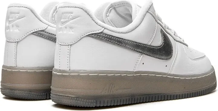 Air Force 1 "White/Metallic Silver" sneakers - Image 3