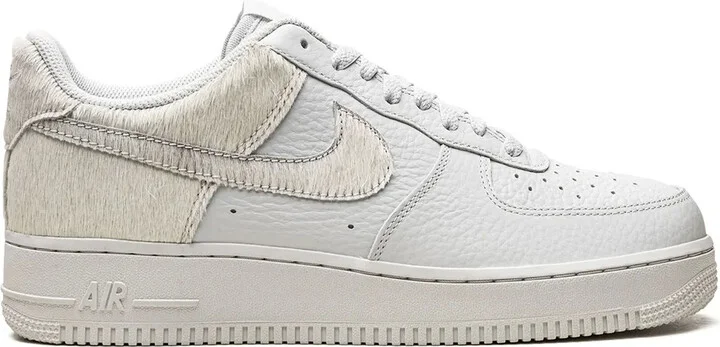 Air Force 1 "White Pony Hair Heel" sneakers