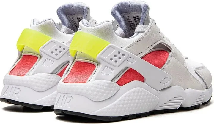 Air Huarache "White/Bright Crimson/Black/Volt" sneakers - Image 3