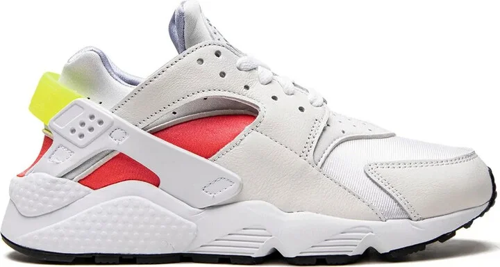 Air Huarache "White/Bright Crimson/Black/Volt" sneakers