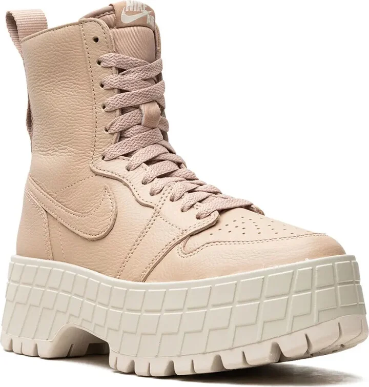 Air Jordan 1 Brooklyn "Legend Md Brown/Lt Orewood Brn" boots - Image 2