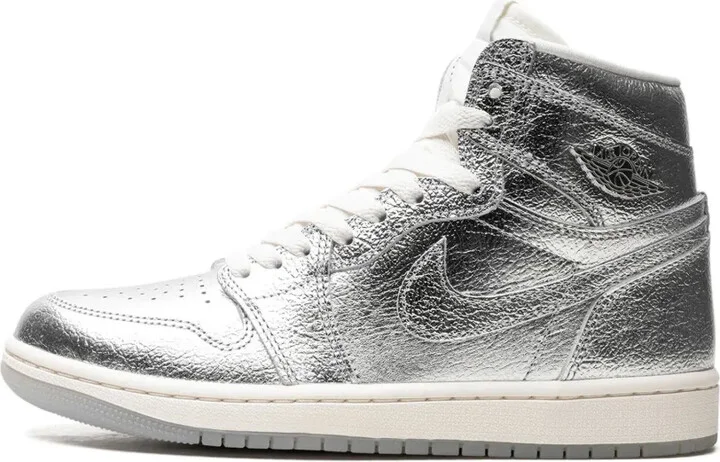 Air Jordan 1 High OG "Metallic Silver" sneakers - Image 5