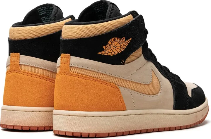 Air Jordan 1 High Zoom Air CMFT 2 "Muslin/Vivid Orange" sneakers - Image 3