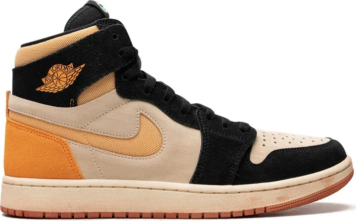 Air Jordan 1 High Zoom Air CMFT 2 "Muslin/Vivid Orange" sneakers