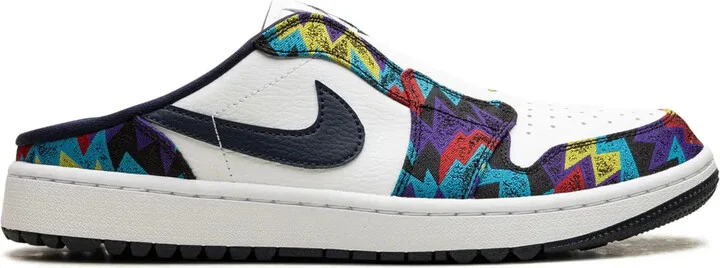 Air Jordan 1 leather mules