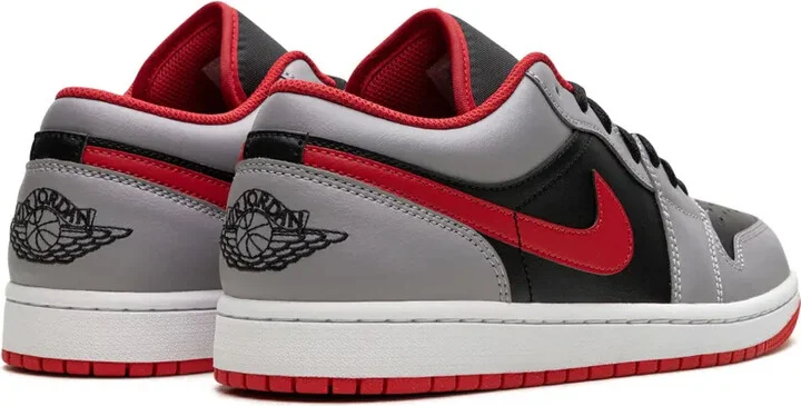 Air Jordan 1 Low "Black/Cement Grey" sneakers - Image 3