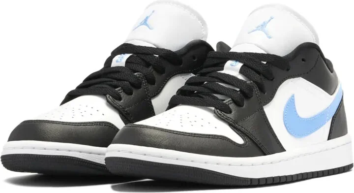 Air Jordan 1 Low "Black/University Blue" sneakers - Image 2