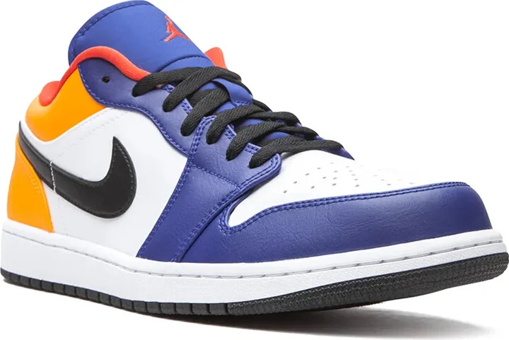 Air Jordan 1 Low "Deep Royal/Yellow" sneakers - Image 2