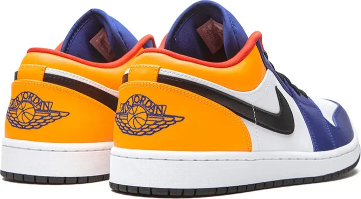 Air Jordan 1 Low "Deep Royal/Yellow" sneakers - Image 3