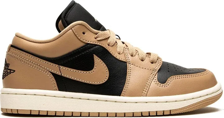 Air Jordan 1 Low "Desert/Black" sneakers