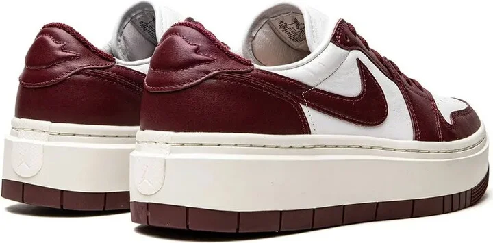 Air Jordan 1 Low Elevate "White/Sail/Dark Beetroot" sneakers - Image 3